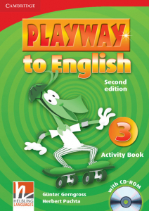 Playway to English Level 3 Activity Book with CD-ROM